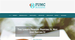 Desktop Screenshot of fumc-boerne.org